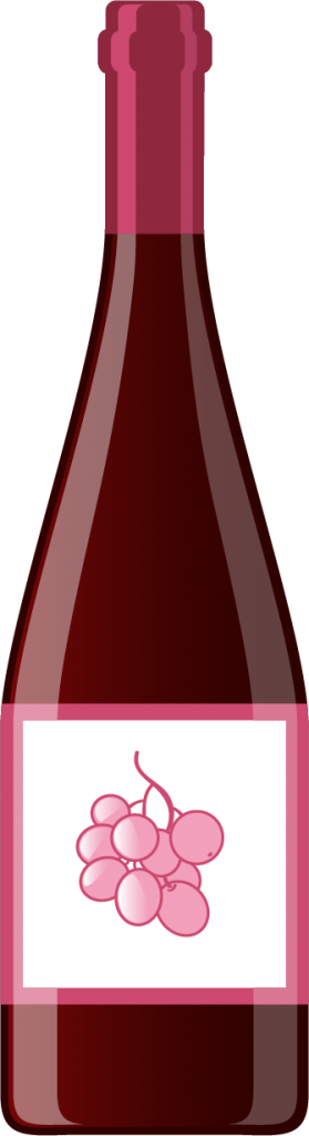 Bouteille de vin - Bouteille en verre